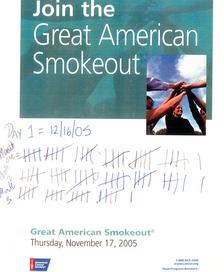 Great American Smokeout 83 days smoke-free