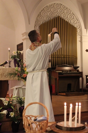 Pastor Cary paschal candle.jpg